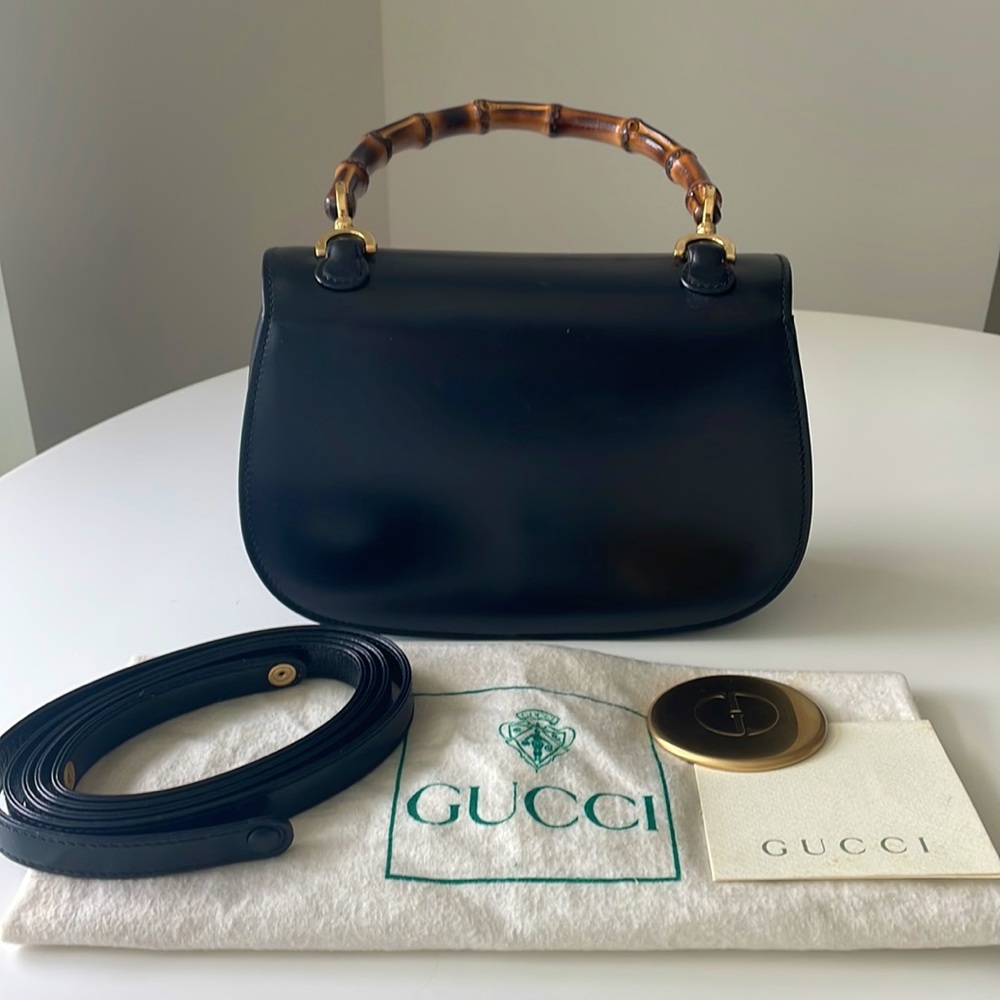 SOLD Gucci 1947 Bamboo Top Handle Bag - Picture 2 of 8